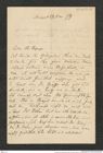 Nachlass Franz Steindachner, Brief von Robert Collett an Franz Steindachner (19.11.1879), Inv.Nr. 84.08, Seite 1